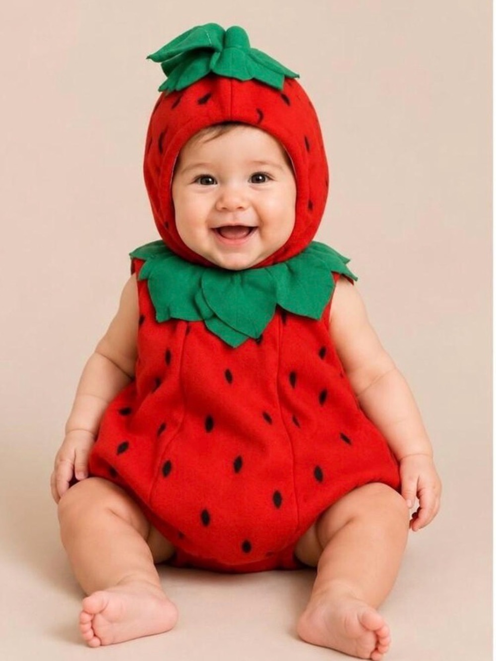 Baby Strawberry 🍓 Costume Sz 0-6months